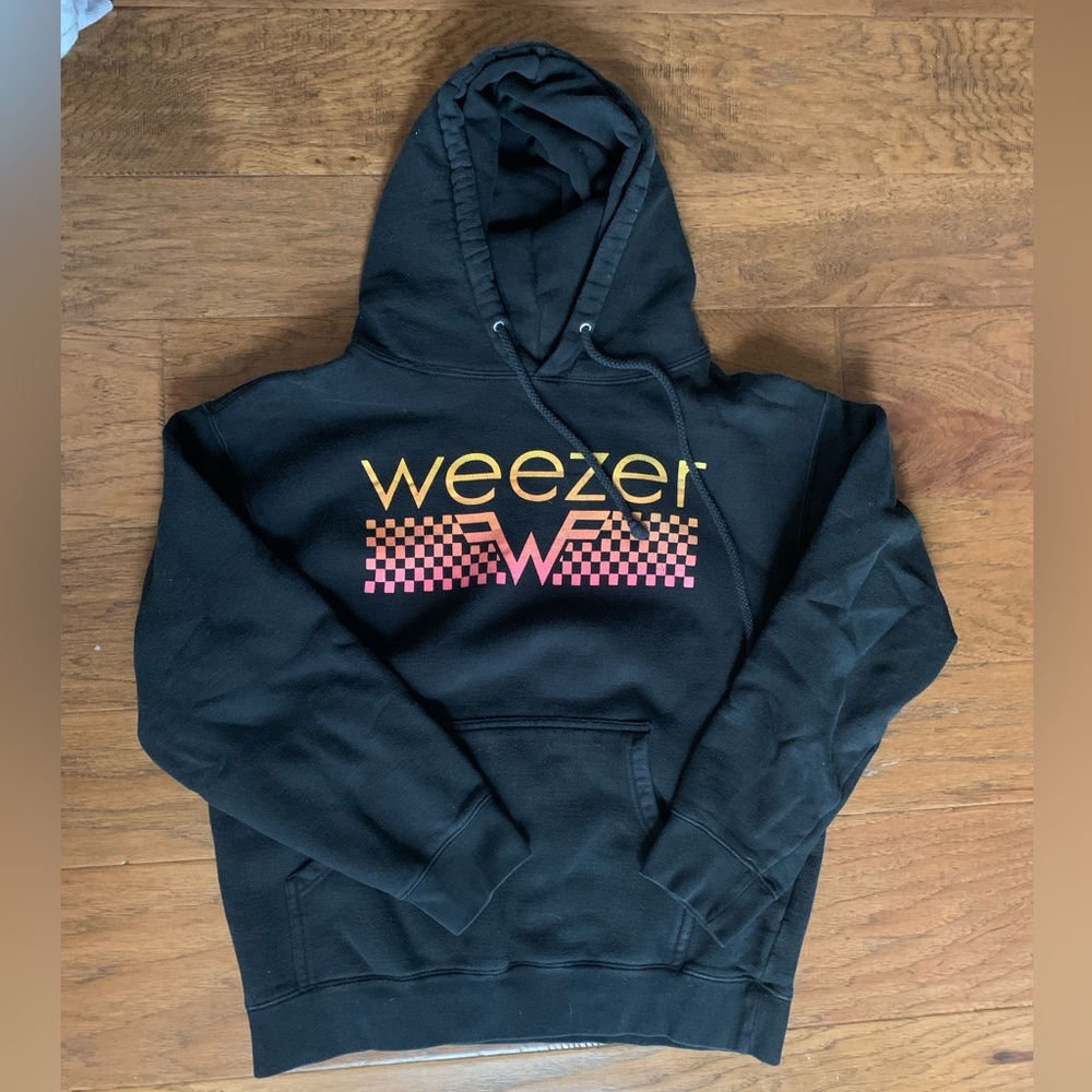 Weezer concert Black Hoodie